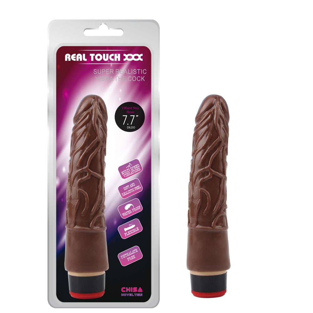 7,7 ”Vibe Cock-Brown